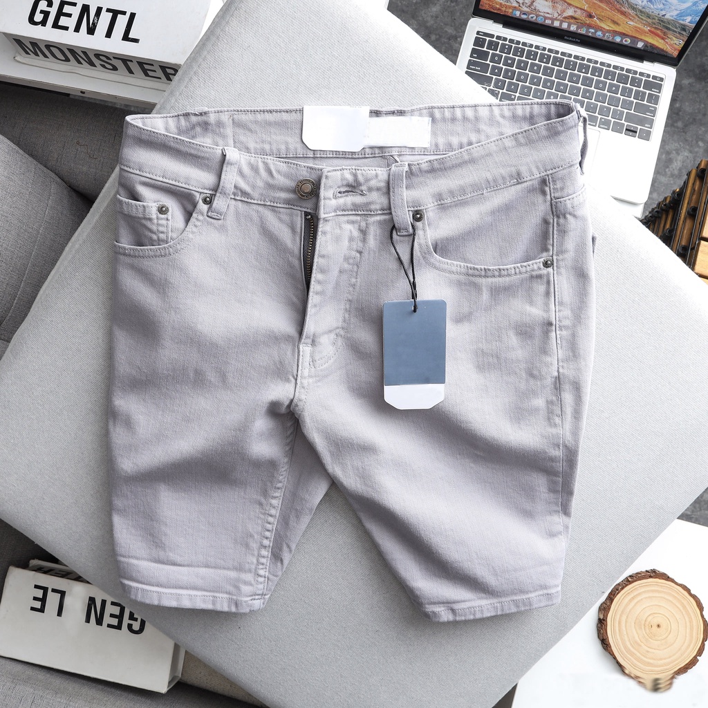 Quần short bò nam - short jeans đẹp DICYDE SG.N.LC.02 cao cấp