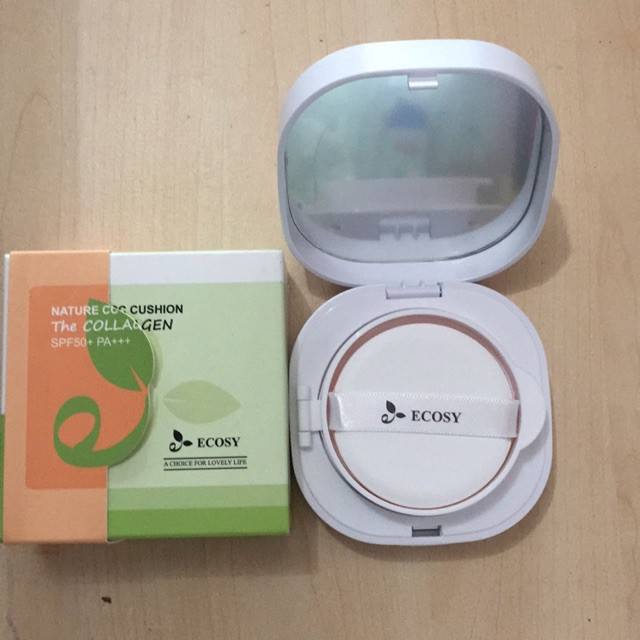 Phấn Nước Ecosy Nature CC Cushion The Collagen SPF50+PA+++