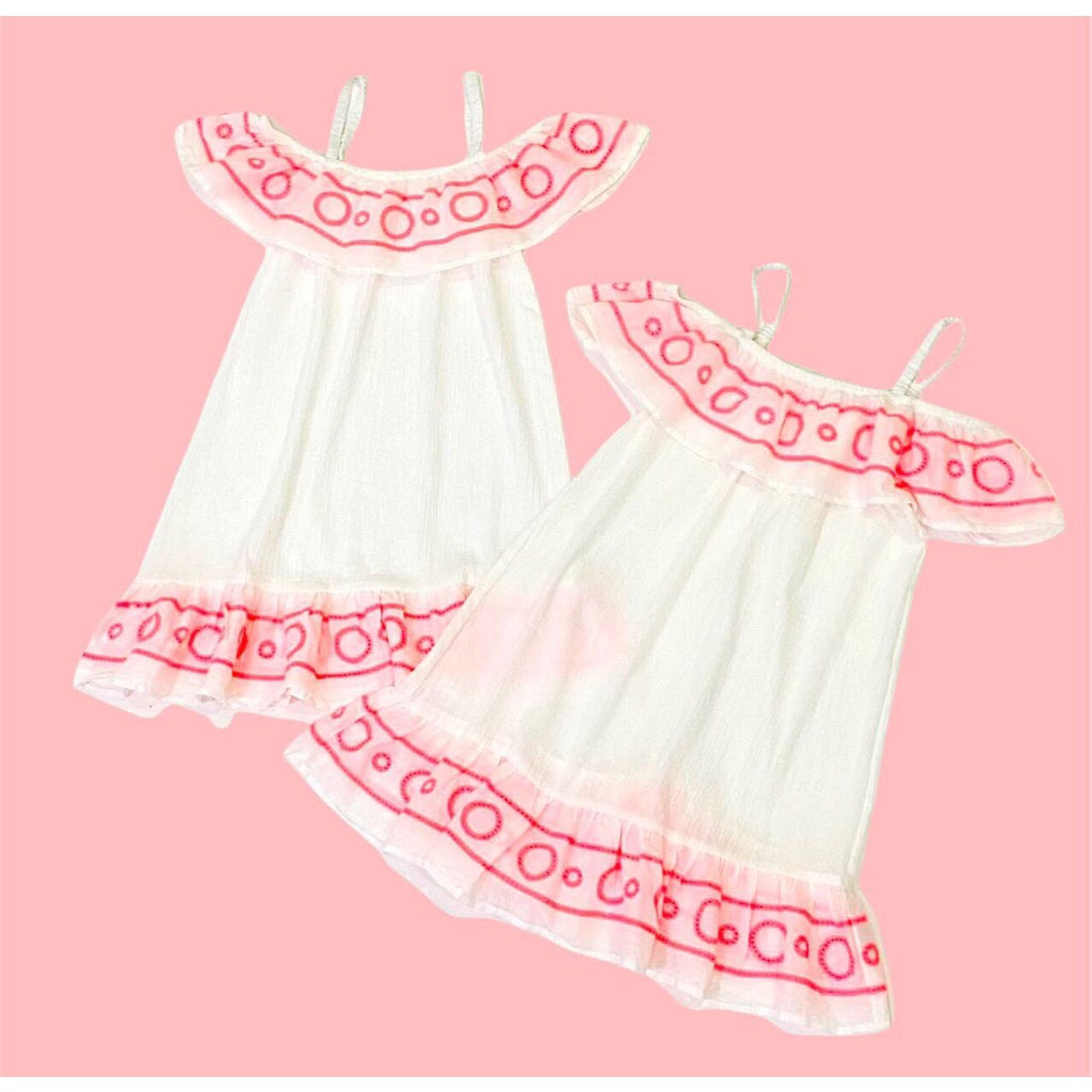 ĐẦM 2 DÂY BÈO NHÚNG xuất xịn chính hãng CAT & JACK bé gái 4 -> 16 tuổi