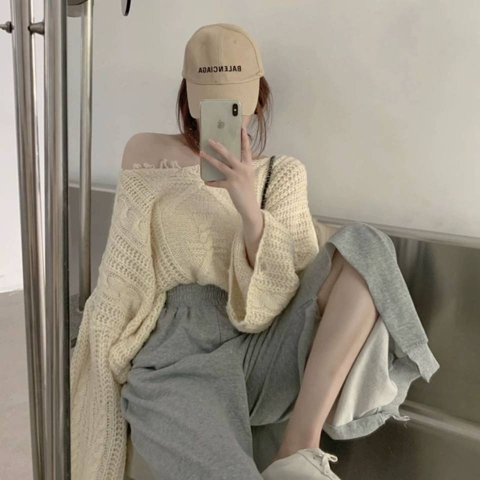 Áo Thun Lửng Nữ Dài Tay Cổ Tròn Thời Trang Hàn
