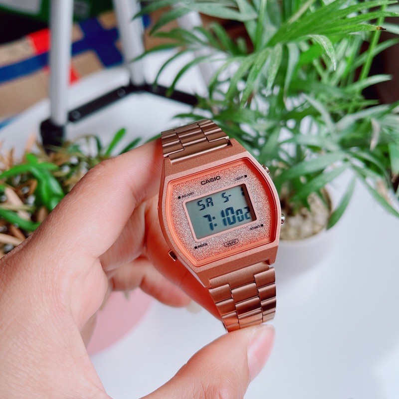 Đồng hồ Casio B640 Rose Gold, nam B650 Rose Gold ( Fullbox Chính Hãng )