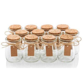 Lọ thuỷ tinh nút gỗ 100ml-200ml