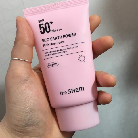 Kem Chống Nắng Eco Earth Power Pink Sun Cream