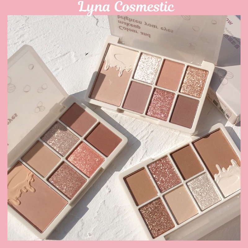 Bảng Mắt Xixi, Bảng Phấn Mắt Nội Địa 7 Ô Bao Gồm Ánh Nhũ, Màu Lì Siêu Dễ hương 2021 | BigBuy360 - bigbuy360.vn