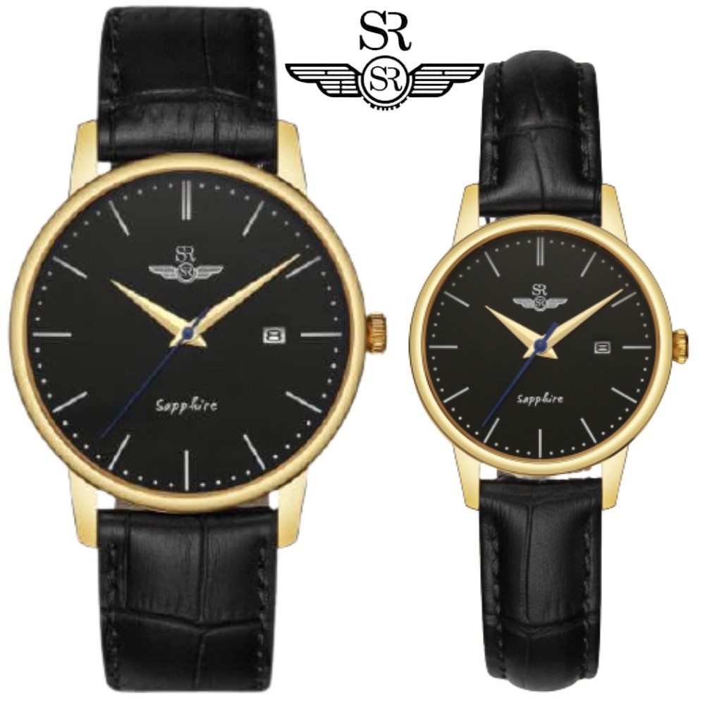 Đồng hồ nam nữ SRWATCH Timepiece TE SG1055.4601TE và SL1055.4601TE mặt kính Sap thumbnail