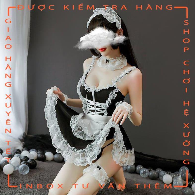Đồ ngủ cosplay sexy cô nàng hầu gái dễ thương gợi cảm 437  - hot tiktok | BigBuy360 - bigbuy360.vn