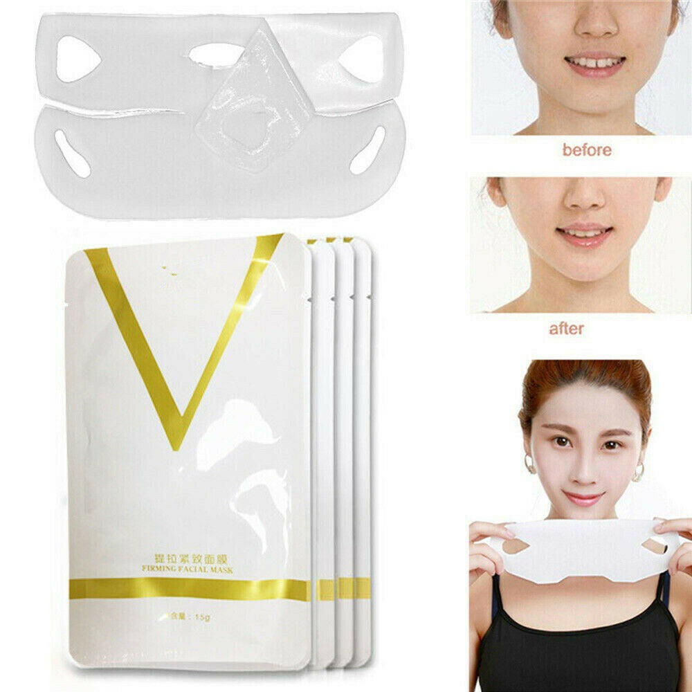 (Hàng Mới Về) Mặt Nạ Nâng Cơ Tạo Cằm Chữ V Thon Gọn Cho Khuôn Mặt