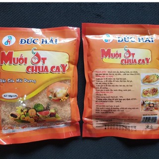 MUỐI ỚT CHUA CAY ĐỨC HẢI ( Gói 100Gr )