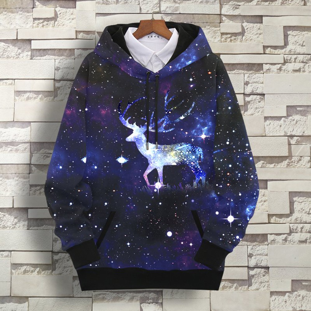 Áo Hoodies Nỉ Nam Nữ In Hình 3D Động Vật Sói – Hươu Độc Đáo MENFASHION1989 AO TOP NAM 90000154 | BigBuy360 - bigbuy360.vn