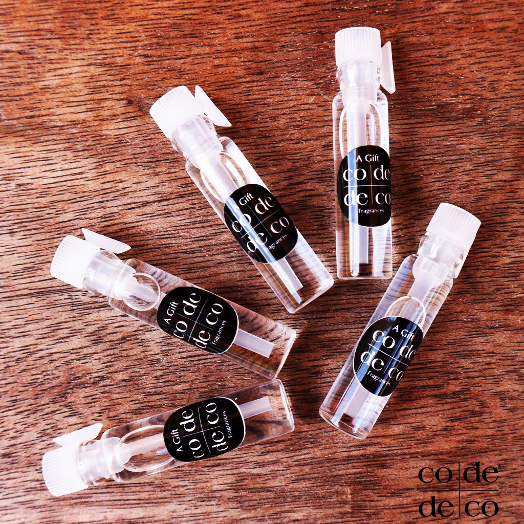 [QUÀ TẶNG DEAL SỐC] Nước Hoa Code Deco Vial Dùng Thử 1.5ml Dạng Chấm, Tiết Kiệm, Tiện Lợi | Thế Giới Skin Care