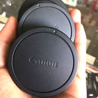 Bộ nắp Canon M xịn, cho body và nắp sau lens - Hàng bóc máy