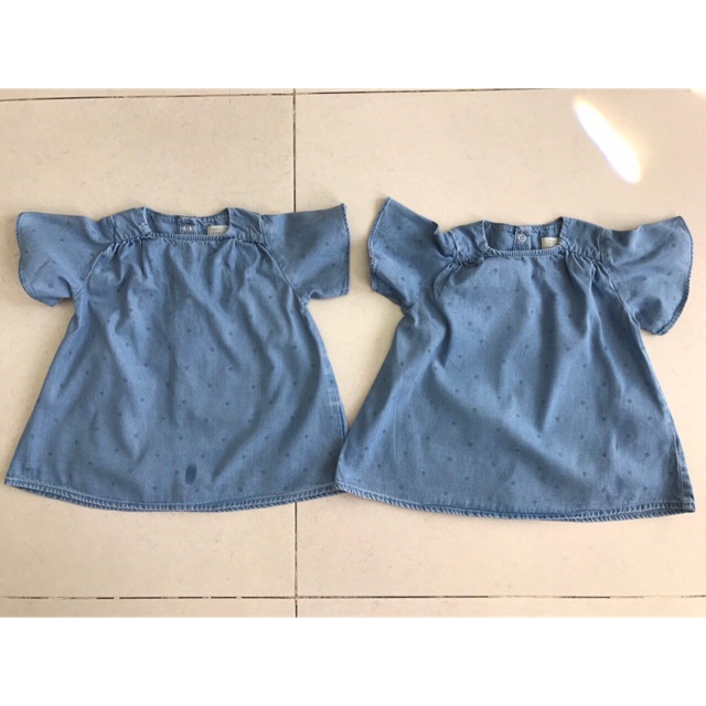 Đầm jean BG Zara
