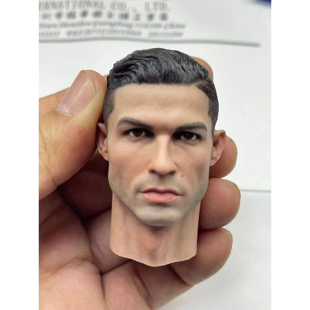 Mô Hình Đầu Nhân Vật Cristiano Ronaldo Tỉ Lệ 1/6 12"