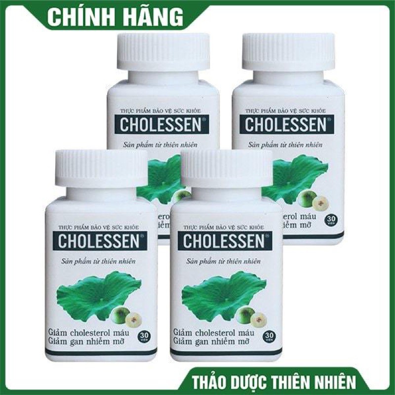 Cholessen Hộp 30 viên - hỗ trợ giảm mỡ máu