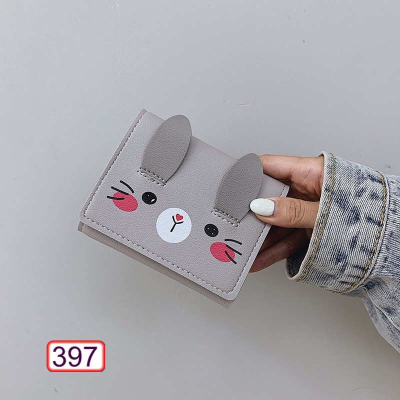 VÍ NGẮN NỮ CẦM TAY HÌNH MÈO MÁ HỒNG DỄ THƯƠNG 397 CỰC HOT | BigBuy360 - bigbuy360.vn