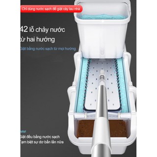 Bộ cây lau nhà vắt nước siêu nhanh thông minh PP