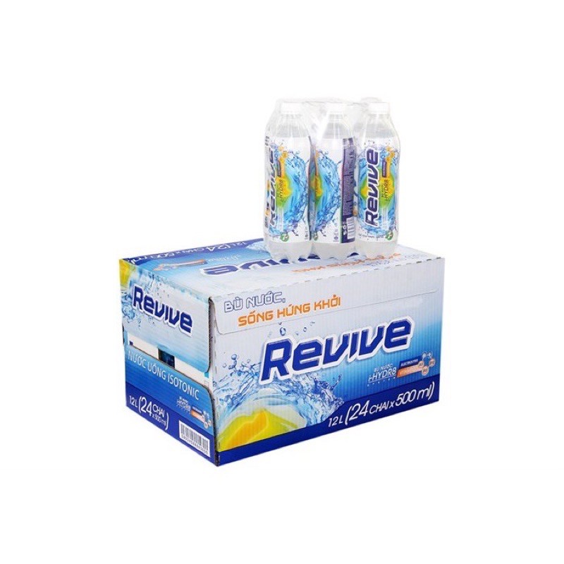 Nước uống 7 up revive thùng 24 chai 500 mL