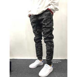 QUẦN JOGGER KAKI THUN CO GIÃN CAMO DENIM