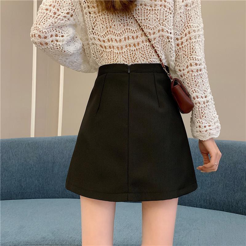 2021 new girls hot pants Korean fashion trend net celebrity high waist strappy short skirt anti-empty half-length a-line bag hip | BigBuy360 - bigbuy360.vn