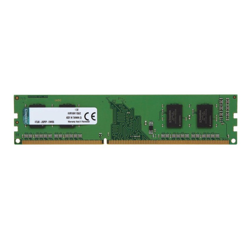 RAM máy pc Kington 2GB DDR3 Bus 1600 -Bảng to 4 chíp-ko kén Main