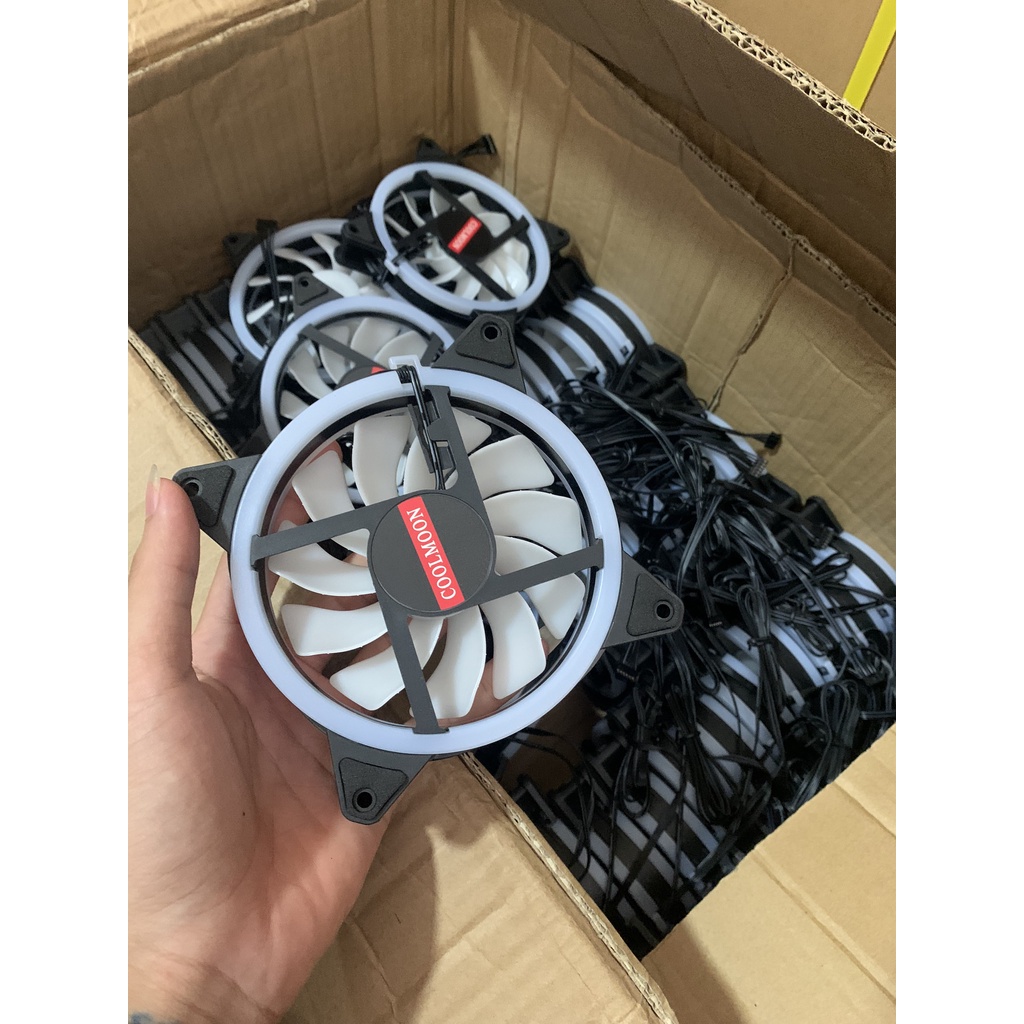 Quạt Tản Nhiệt, Fan Case Led RGB HF300 - 16 Triệu màu, 366 hiệu ứng