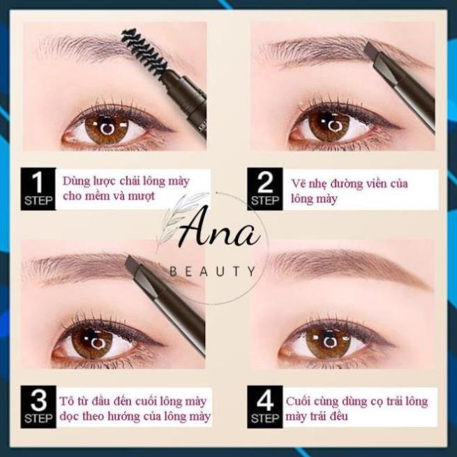 Chì Kẻ Mày Lameila 02 Đầu Color Geometry – Bút Kẻ Mày Lameila 2 Đầu Không Thấm Nước | BigBuy360 - bigbuy360.vn