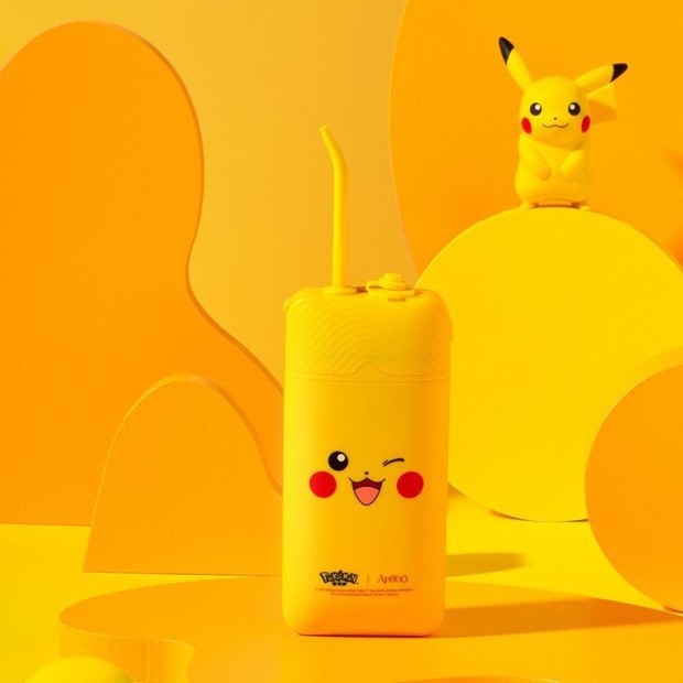 Máy tăm nước APIYOO X6-PKQ hình Pikachu 3 tốc độ cho răng miệng