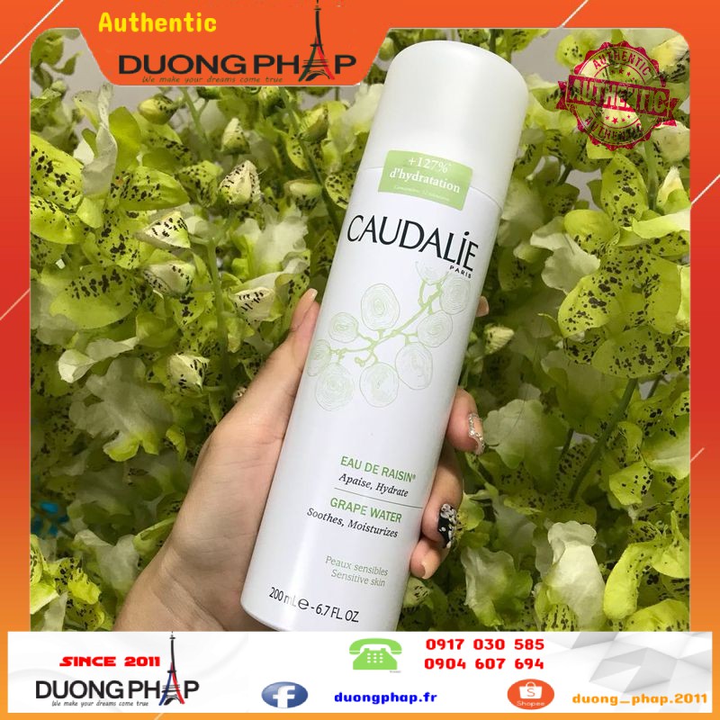 Xịt khoáng Caudalie Grape Water 200ml