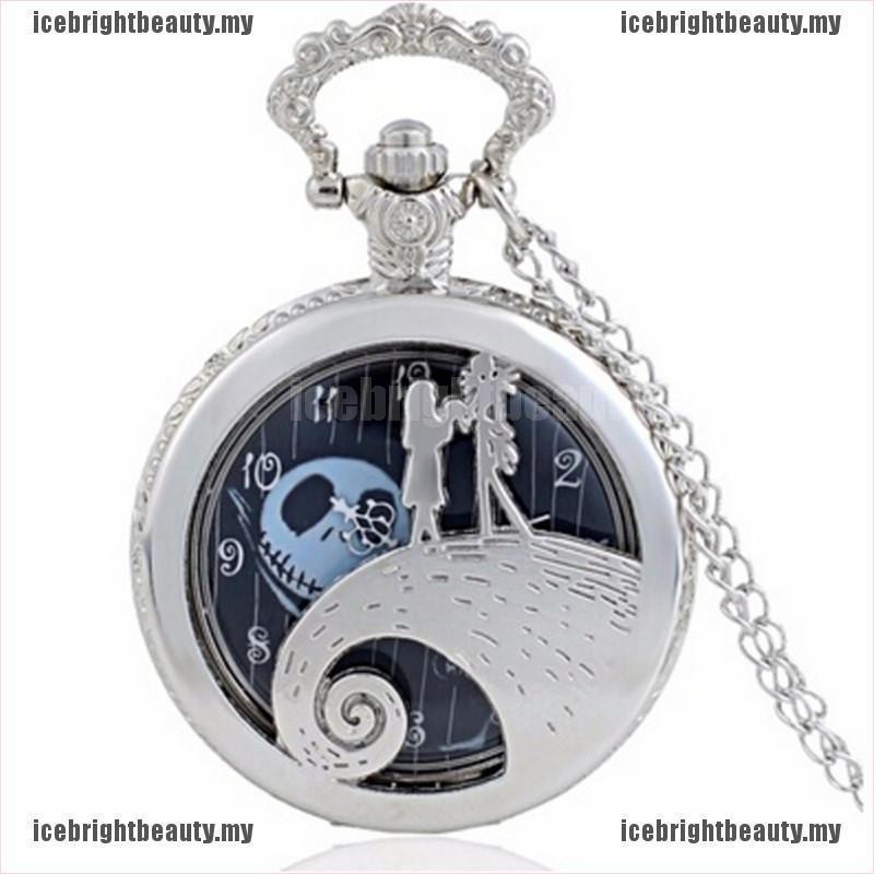 Ice Fashion Christmas Xmas Pendant Women Men Watch Steampunk Necklace Jewelry My