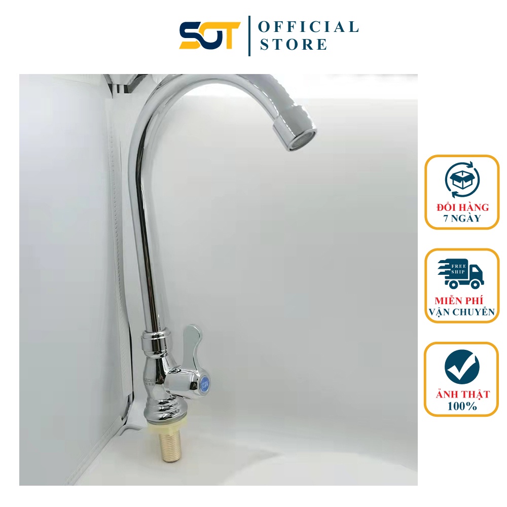 Vòi rửa chén, vòi chậu chén bát nhựa xi bóng Giá rẻ