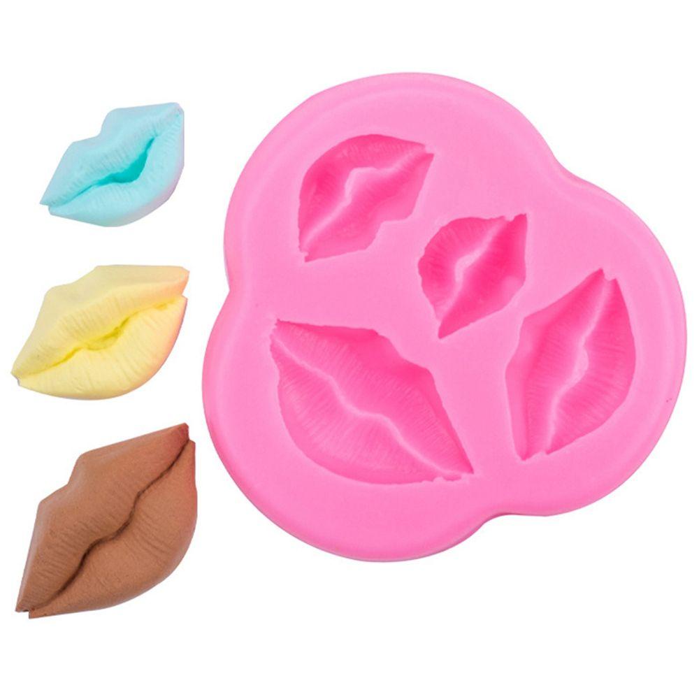 RALPH Khuôn Silicone Làm Bánh Hình Đôi Môi Gợi Cảm