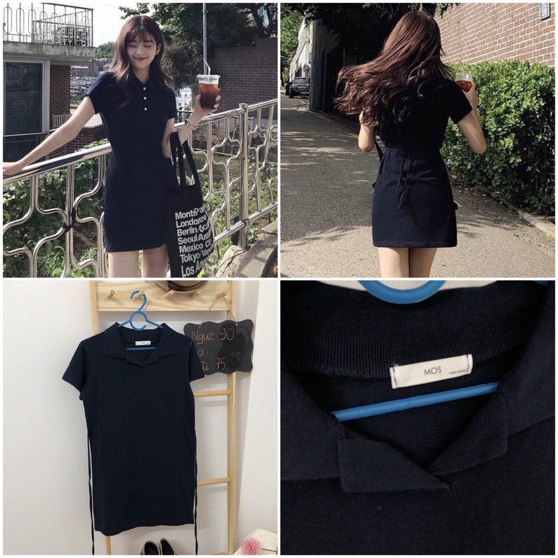 Đầm polo thun casau PuuMa hiệu