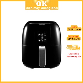 Nồi chiên không dầu điện tử lock&lock ecf-300b đen 3l