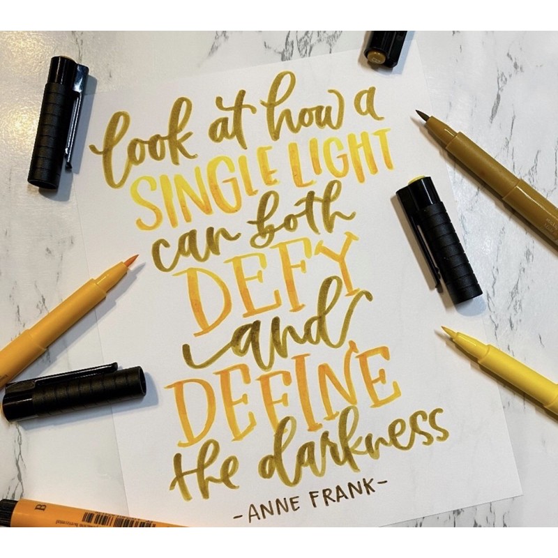 Bút Cọ Hạng Họa Sĩ India Ink Pitt Artist Brush Faber-Castell