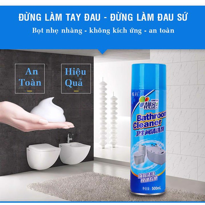 CHAI XỊT VỆ SINH NHÀ TẮM THẦN THÁNH BATHROOM CLEARNER 500 ML