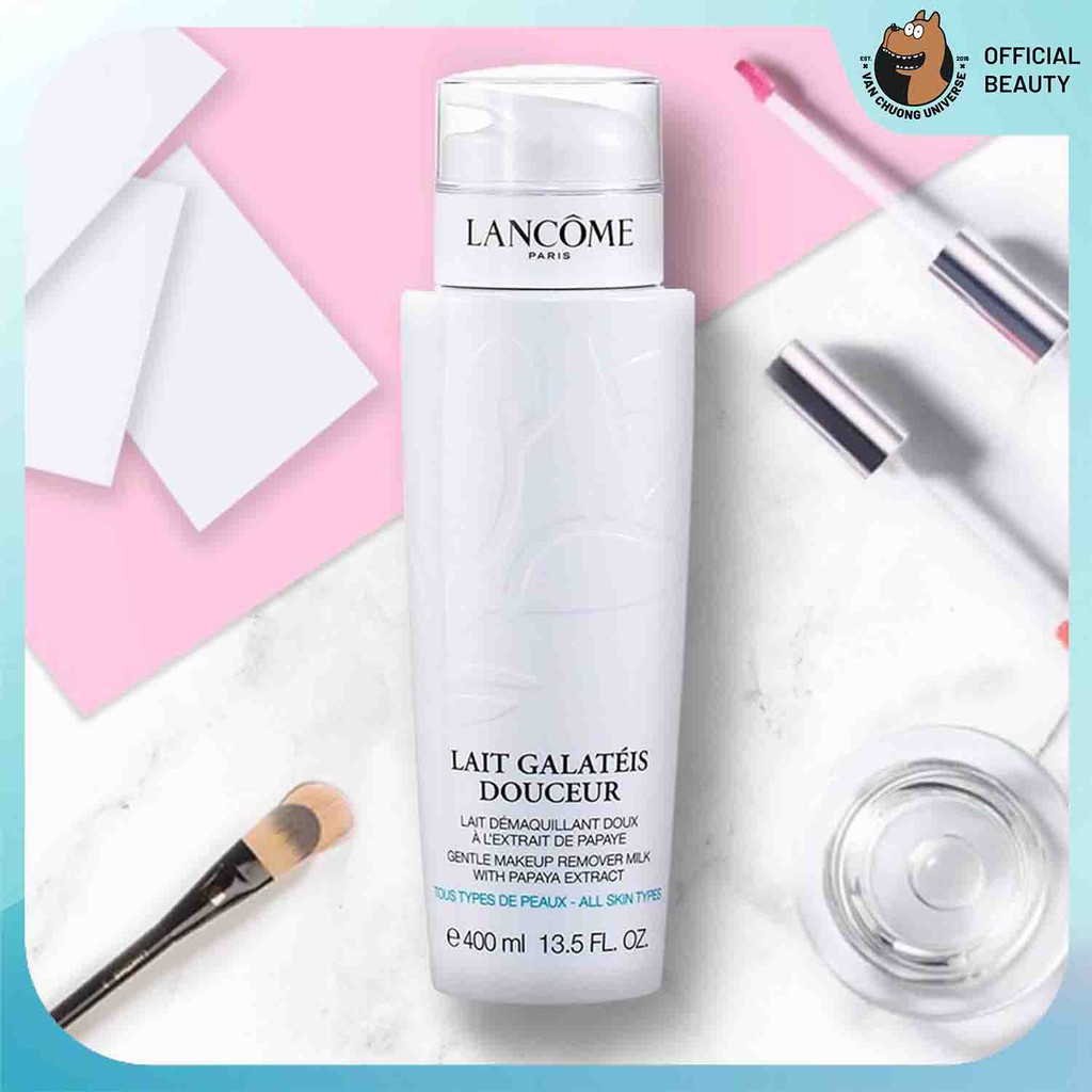 Sữa tẩy trang Lancome Douceur Galateis 400ml dịu nhẹ dành cho da thường đến da hỗn hợp