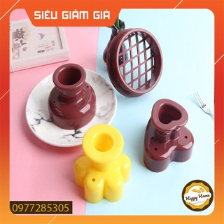 Khuôn nhấn tạo vân bánh dứa,donut hình tròn,hình hoa,hình trái tim tiện lợi giá rẻ