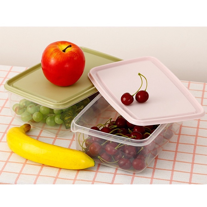 Hộp đựng thực phẩm bộ 17 món có nắp an toàn khi sử dụng nhiệt độ cao nhiều kích cỡ