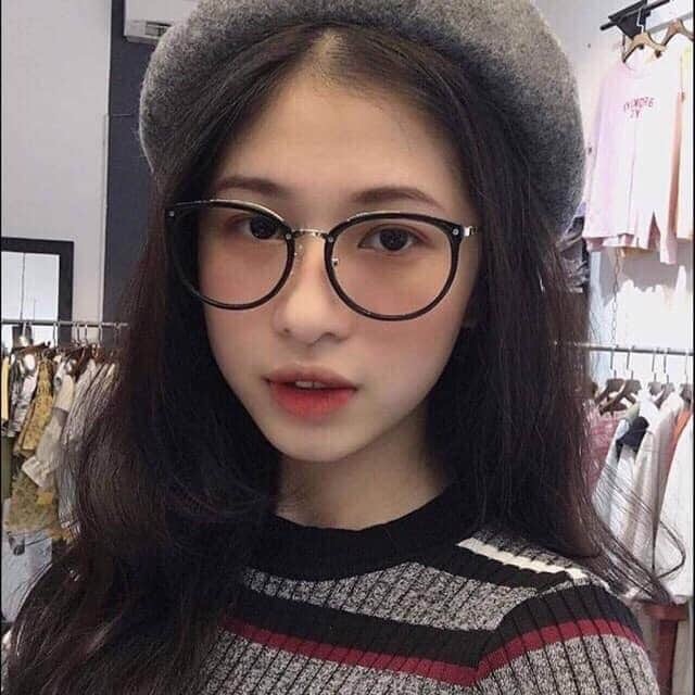 KÍNH thời trang 🌸𝑭𝑹𝑬𝑬𝑺𝑯𝑰𝑷🌸 KÍNH MẮT oval HAI MÀU đen/trong SIÊU HOT hàng chuẩn đẹp LOU.STORE | BigBuy360 - bigbuy360.vn