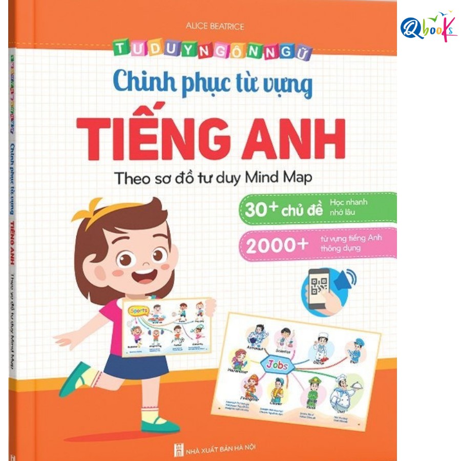 Sách - Chinh Phục Từ Vựng Tiếng Anh - Theo Sơ Đồ Tư Duy Mind Map (1 cuốn)