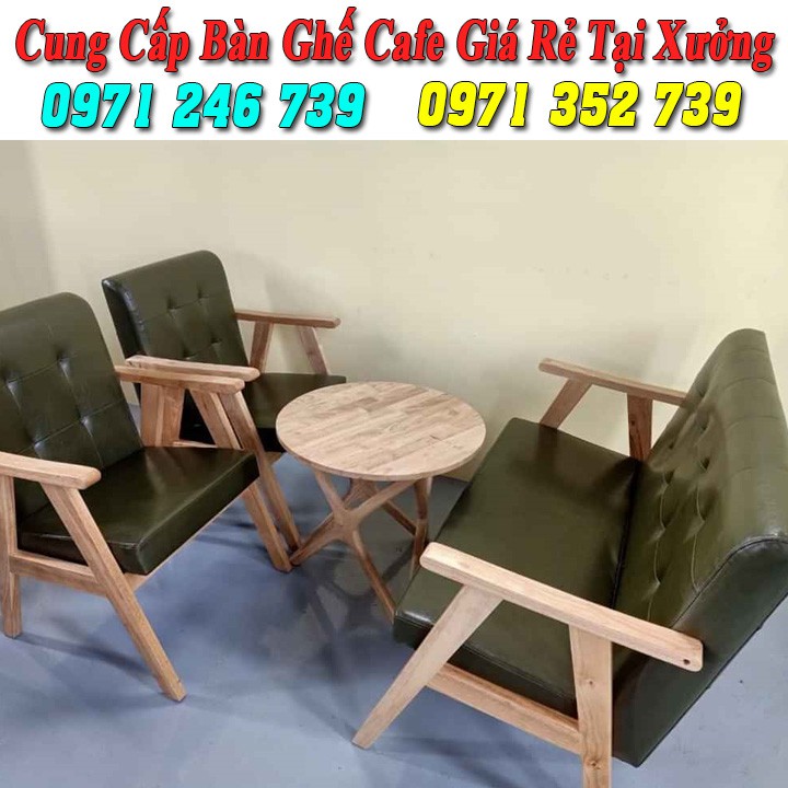 Ghế sofa sắt cafe băng đôi giá rẻ