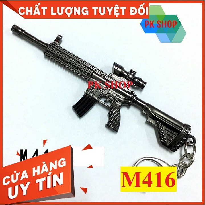 MÓC KHOÁ PUBG M416 HÀNG CHUẨN 12CM