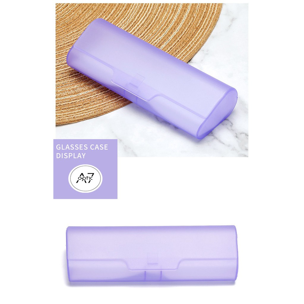 Hộp đựng kính chống sốc - [Tặng kèm khăn lau kính microfiber]