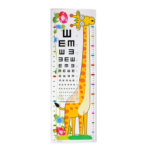 Thước đo chiều cao dán tường cho bé yêu