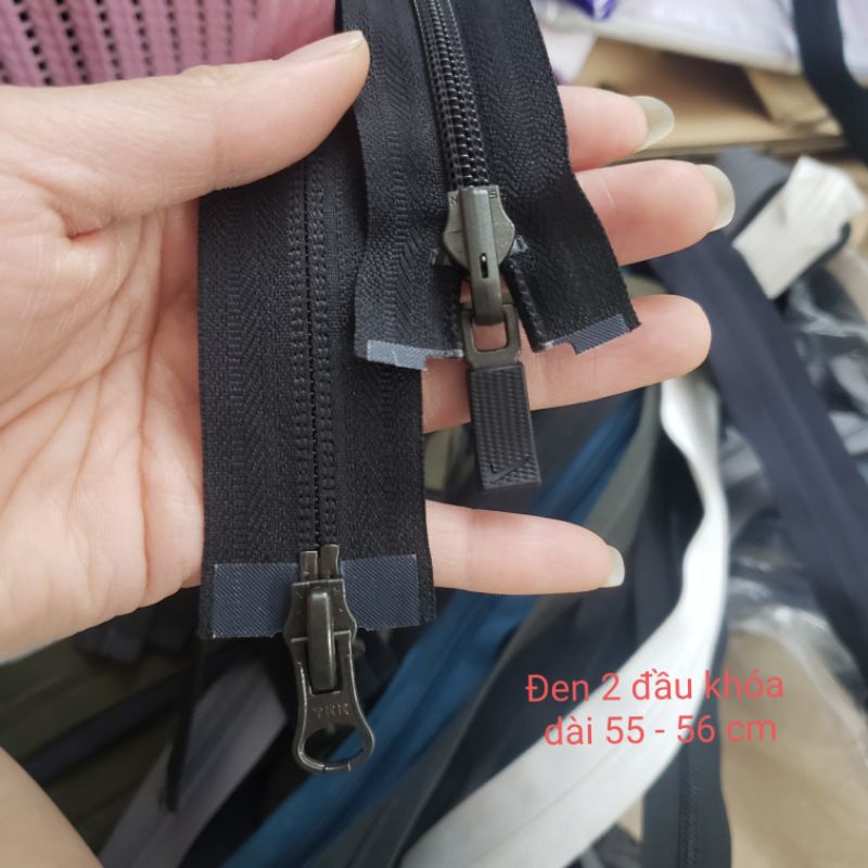 Dây khoá áo khoác dài 45 cm đến 100 cm