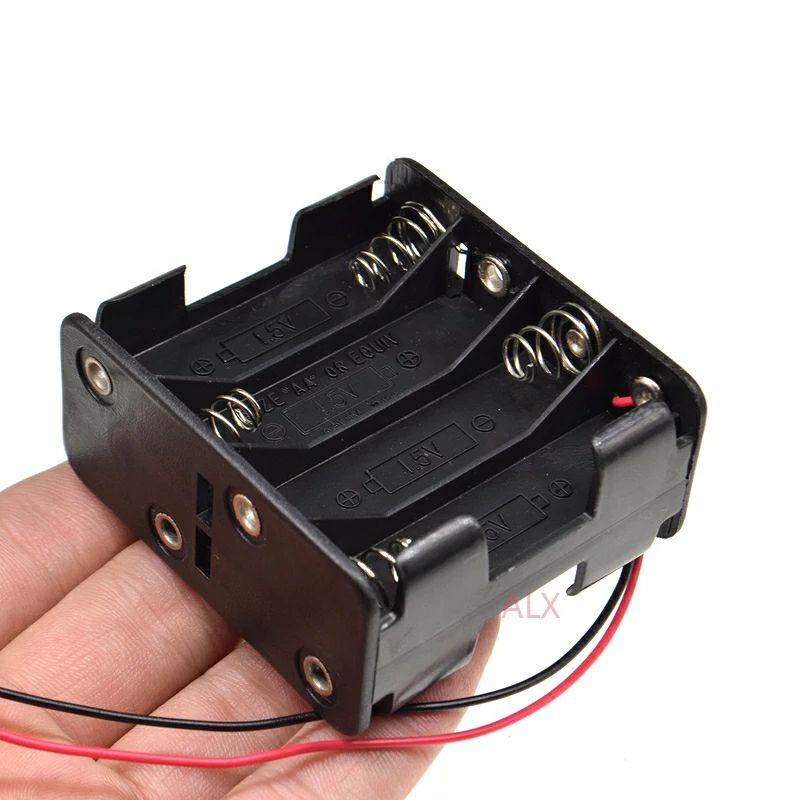 Đế pin AA 12V cho camera, bộ phát wifi khi mất điện