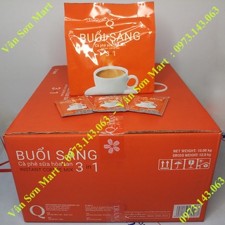 Cà phê sữa buổi sáng trần quang bịch 480g 24 gói vuông 20g - ảnh sản phẩm 7