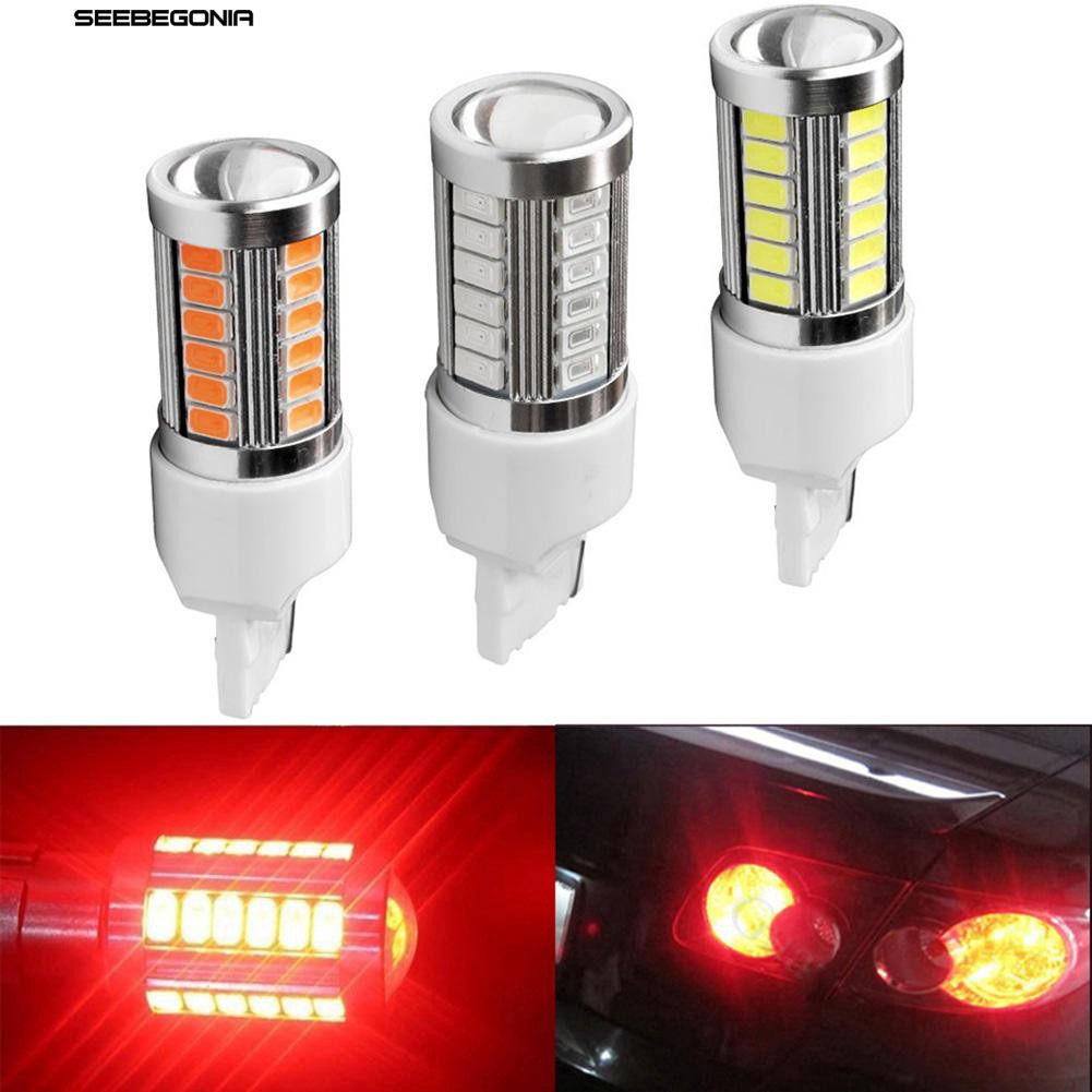 Set 2 Đèn Led 3157 5630 33-smd 900 Lumen Dc12v Chuyên Dụng Cho Xe Hơi