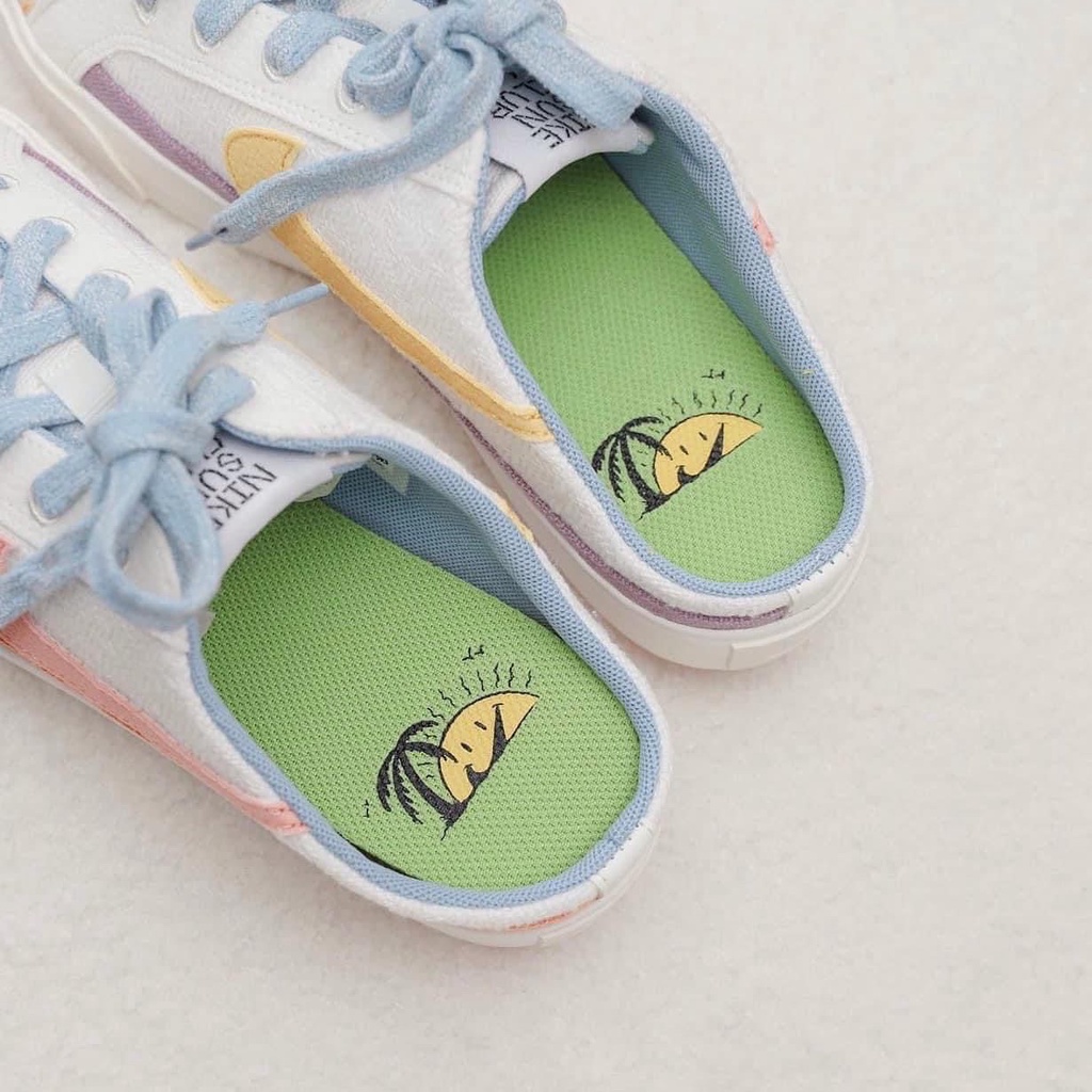 Giày đạp gót Mule Nike Court Legacy Sun Club