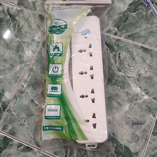Ổ cắm điện chống sét Gongniu 3m (4 ổ 3 1 công tắc)